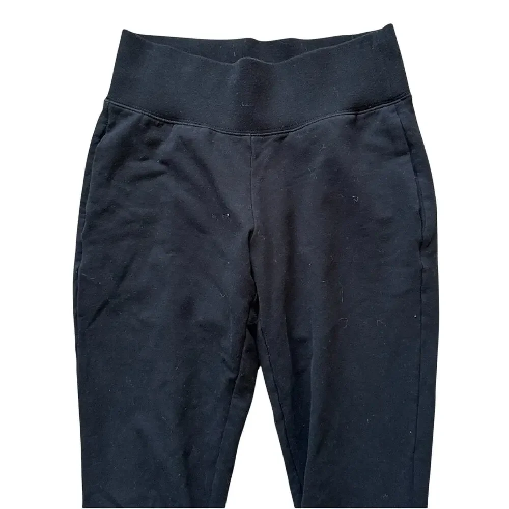 ALO Yoga Black Ruched Leg Legging